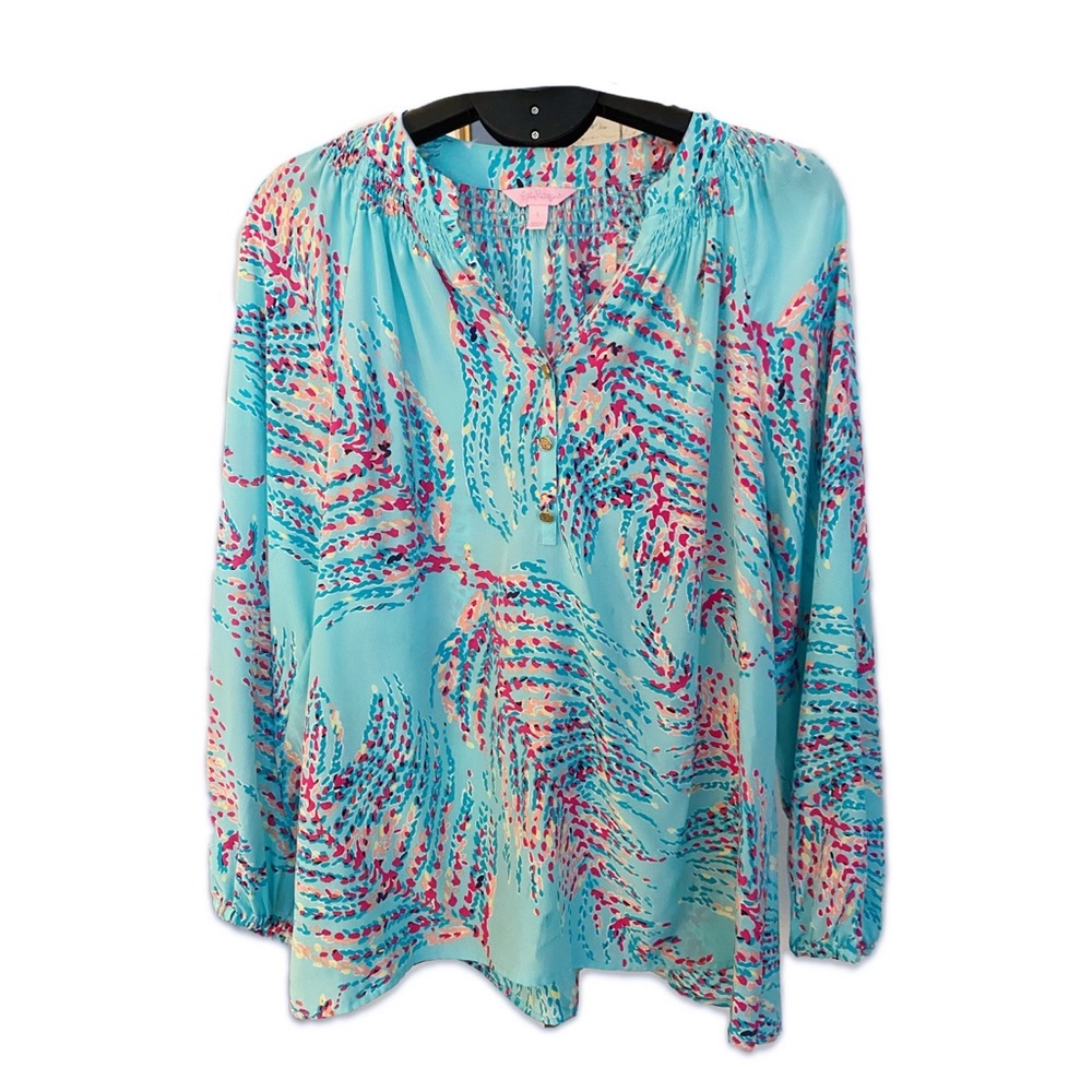 Lilly Pulitzer Elsa Silk Top